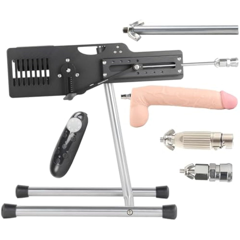 Remote Control Sex Machine, 360° Adjusted Solid Frame Love Machines, Use Dildo For Women Multi-Interface (120W 11Kg Big Machine)