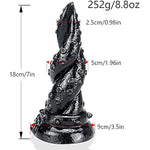 Black Anal Dildo Suction Cup, Ultra-Soft Suction Dildo For Women Men Gay Use, Lifelike Large Adult Toys, 7 Inch Dildo Animal Monster Tentacle