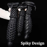 Realistic Alien Monster Anal Dildo Butt Plug With Suction Cup Spiked Knot Fantasy Dildos, Super Soft Silicone Prostate Massager Vaginal G-Spot Trainer, Adult Sex Toy For Women Men Couples (S)