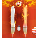Sex Toy Warmer Heating Rod for Silicone Toys and 2 Drying Sticks, Sex Toy Heater + 2 Drying Rods, LED Indicator Heater Warmer Rod Heating Stick AUTO 42? Control Quickly for Adult Sex Toys Dolls