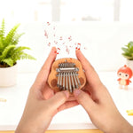 Kids Musical Instruments Set Ages 5-9, Harmonica Mini Kalimba Wooden Music Box, Music Gifts Musical Toys Instrument 4 5 6 7 8 9 + Year Old Girls