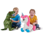 Talking 52Cm Large T-Rex Dinosaur Plush Toy, With Talk Back & Sound Features, T-Rex Cuddly 20 Inch Plush Toy Dino With Sound Effects And Talking Features