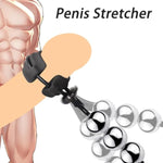 Penis Extender Stretcher Device Adjustable Weight Cock Ring Male Chastity Cage,Large Cock Cage Device With 3 Sizes Rings And Invisible Lock