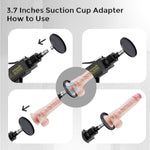 Sex Machine Fuck Machine With 3Xlr Connector,Thrusting Dildo Machine With Realistic Dildo For Man,Automatic Love Machine Suction Cup With 5 Attachments Sex Toys For Women