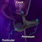 Male Masturbators Vibrating Cock Ring Balls Massager Sex Toy For Men Penis Testicle Stimulator With Remote Dick Vibrator 10 Vibrations Man Vibe Sextoys