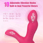 Sex Toys Anal Vibrator, Adult Toys Sex Toy For Men Prostate Massager, Male Masturbator Butt Plug Dildo Anal Beads Enema Products For Women With 9 Wiggling & 9 Thrusting Vibrating Modes Remote Control