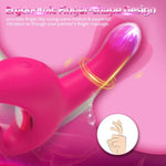 Diggle Motion Prostate Massager Anal Vibrator, Adult Prostate Vibrator Anal Plug Sex Toy With 10 Digging Modes &10 Vibrating Butt Plug For Male & Female Anal G-Spot Stimulator(Rose Red)