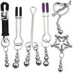 Bdsm Flirting Clitoral Clamp Toys For Women Female Men Male Adult Stimulation Unisex Couples Clitoris Simulator Bdsm Sex Toys For Women Breast Erotic Adult Sex Toys For Woman