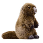 Realistic Groundhog Plush,Super Soft Groundhog Plush,Girl Toys,Gift For Kids Brown 9 Inch