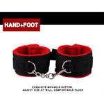 Bdsm-Bondage-Kit Restraints Kit Sex Toys For Couples, Bsdm Kits For Couples, Bdsm Set, Adjustable Bondage Set Fuzzy Handcuffs Ball Gag Couple Sex Toys Bsdm Toys For Couples Juguetes Sexuales Eroticos