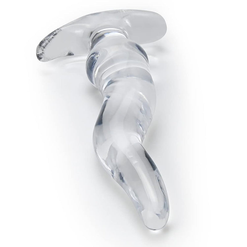 Transparent Anal Plug Male Prostate Massage Anal Beads And G-Spot Stimulation Sex Toy For Men Women Couple Sex Foreplay Flirting Toy (Xl)