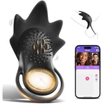 Vibrating Cock Ring Sex Toys For Men - Vibrator Penis Sleeve With Rabbit Clitoris Vibrators, Adult Toy Penis Ring Cock Sleeve, Sex Toy For Women Male Penis Extender, App Control Penis Rings