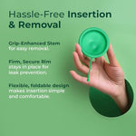 Reusable Menstrual Disc Small and Large with Electric Sterilizer