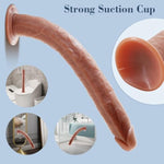 16.5 Inch Super Long Realistic Dildo + 3" Diameter Huge Thick Dildo