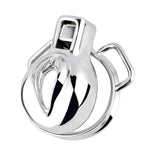 Sissy Chastity Cage With Leash And Invisible Lock Male Cock Cage Made Of Stainless Steel Chastity Devices For Binding Men'S Penis Adult Sex Toys Metal Penis Lock (1.77In)