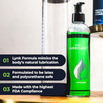 Lynk Water Based Personal Lubricant, Lasts Long Easy To Clean, Lubricant For Privacy W/Latex & Silicone, Men Women Couples Solo Play, 8 Oz