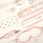 Bdsm 6-Piece Bondage Set Leather Erotic Restraints Gag Mask Paddle Ball Gag Extreme Cosplay Sex Toys For Couples
