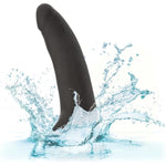 Accommodator Silicone Dong, 5.5 Inch Probe With Adjustable Head Strap Black - Se-1514-13-3