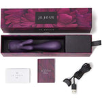 Fifi Rabbit Vibrator, Powerful, Whisper Quiet, Waterproof, Usb Rechargeable, 100% Medical Grade Silicone - Purple