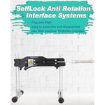 4.72" Spring Adapter Extender For Premium Sex Machine With 304 Stainless Steel Anti-Rotation System Self Lock (S 4.72" Spring Adapter)