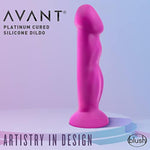 Adult Sex Toys - Avant D11 Suko - Platinum Cured Purio Silicone Dildo - 8 Inch Long - Ultrasilk, Dual Density Shaft - Suction Cup Base, Strap-On Compatible - Women Men Couples - Violet