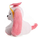 Graduation Gift 8 Inch Graduation Stuffed Animal Graduation Plush Stuffed Animal (Pink)