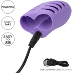 Dr. Laura Berman Rechargeable Finger Vibe Made With Waterproof Silicone Purple - Se-9730-20-2