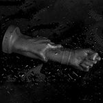 Realistic Hand Dildo With Strong Suction Cup Fist And Forearm Anal Plugs For Vaginal Or Anal Fisting Big Cilicone Huge Dildo For Men (Large) Black