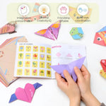 Origami Paper Kit, 200 Sheets, 80 Patterns with Step-by-Step Instructions