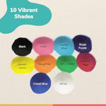 10 Color Craft Sand Pack - 11 lbs Vibrant Craft Sand & Play Sand