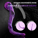 Monster Dildo Dragon Dildo Horse Dildo, 19.6" Super Long Dildo Fantasy Dildo For Deepest Sex, Xl Huge Dildo Animal Alien Dildo With Suction Cup, Large Butt Plug Massive Anal Toys For Women, Men
