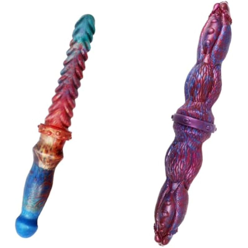 Premium Silicone Double-Ended Dildo Set - Realistic G-Spot Stimulation For Couples