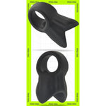 Penis Ring For Men - Silicone Black Stretchy Cock Ring For Longer Harder Stronger Erections - Erection Enhancing Sex Toy