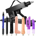Sex Machine Thrusting Dildo Machine For Women And Men,Automatic Sex Machine With Dildo,3Xlr Connector Love Machine With 7 Attachments Adult Sex Toys Machine Devices