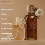 Nauox Holy Honey Flavored Personal Lubricant, Hydrating Aloe Base, Gel Type, 4Oz