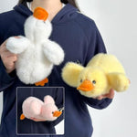 10Inch Duck Stuffed Animal, Soft Duck Plush Toy, Birthday Xmas Gift For Kids (Yellow)