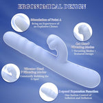 G Spot Vibrator Sex Toys, Thrusting Dildo App Control Vibrator Massager for Female Clitoral Stimulation, 3in1 Sex Toy with 2 Inflating & 7 Vibrating & Thrusting, Women Adult Sex Toys & Games