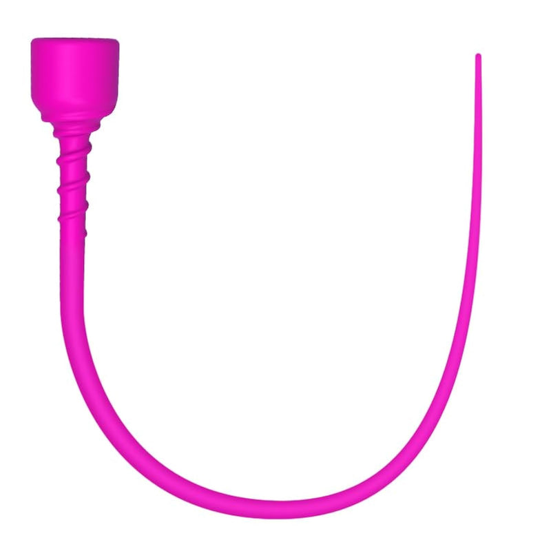 Silicone Beginner Beaded Urethral Sound Catheter Plug Training Set Soft Penis Cock Urethra Dilator Adult Sex Toy Prostate Masturbation Men(Purple)