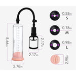 Men'S Vacuum Pump Plus Pump Men'S Enhanced Growth Pump 81B3A Pen Cup Stable Professional Set Solid Vacuum Pump Home Performance Pump Transparent