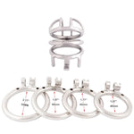 Medical Grade Stainless Chastity Device Male Cock Cage Adult Game Sex Toy D045 (1.77 Inch / 45Mm)