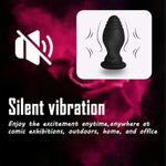Bunny Tail Butt Plug Vibrating Buttplug Remote Anal Plug Vibrator Furry Tail Plug Faux Fur Silicone Analplug Sex Things For Couples Kinky Toy For Role Play Women Prostate Sexual Stimulation Device
