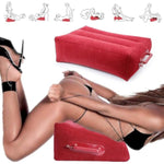 Sex Furniture For Bedroom Adult Stuff Inflatable Pillow Men Women Triangle Cushion Sex Toys Games Mat Couples Bedding Wedge Seat Body Positioner Accessories Novelties Position Pillows Tools