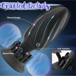 Anal Plug Adult Sex Toy With 10 Rotation & Vibration Modes, Prostate Massager Anal Sex Toys With Rotating Tentacles, Prostate Toys Vibrating Butt Plug Anal Dildo With Remote, Sex Toys For Gay & Couple