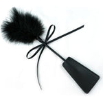 Bondage Sm Adult Sex Toy with Feather Whip and Leather Paddle for BDSM Punishment Games