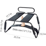 Folding Adjustable Position Assist Chair Portable Couples Mount Stool Elastic Furniture For Bedroom Bathroom Bear Weight Up To 300 Pounds 9915