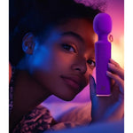 Vibrator Wand Sextoys, Personal Massager, 160 Vibration Modes For Clitoral Stimulation, 2H Lasting, Liquid Silicone, Waterproof, Creative Gift, Adult Toy For Couple, Mystic Purple, Large