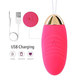 Bullet Vibrator Remote Control Egg Vibrator For G Spot Clit Stimulation Soft Silicone Wearable Rechargeable Waterproof 10 Vibration Modes Adult Sex Toy For Women And Couples