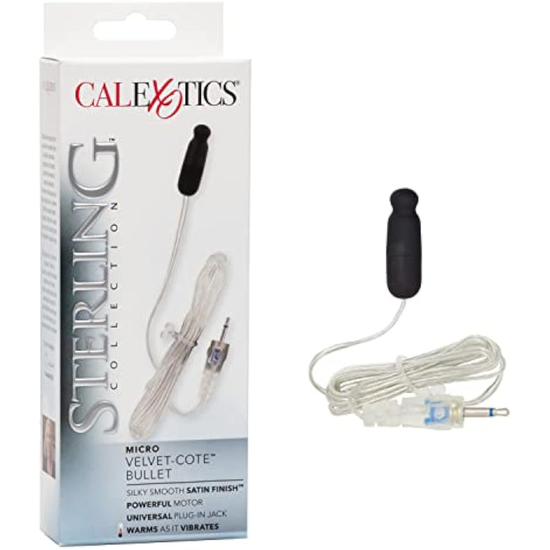 Calexotics Novelties Sterling Collection, Velvet Micro Bullet, 1-Inch