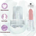 Premium Extended Men'S Penis Pump Sleeve Dildo Sleeve Realistic Vagina Sleeve Replacement Seal Cap For Male Enhancement Extension Pump Large Cap Make Erections Stronger And Bigger