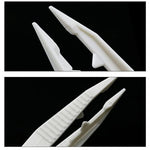 5 Pcs Kids Safety Plastic Tweezers for Beads, Puzzles & DIY Craft Projects